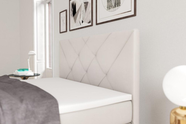 Letti boxspring moderni per hotel in pelle con funzione di scatola imbottita di lusso matrimoniale.