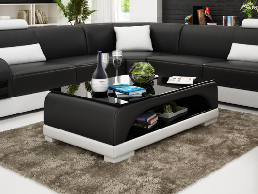 Tavolino da salotto Tavolo Tavolini in vetro Tavolino di design Posto per tavoli CT9005