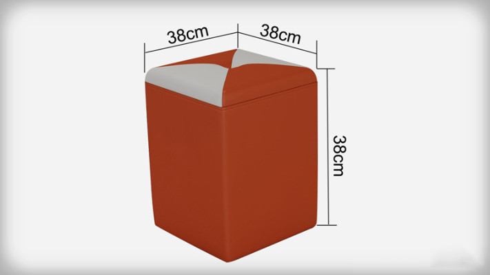 Design Pouf Poggiapiedi Pouf Ottomana Sedia Chaise Imbottita FT006