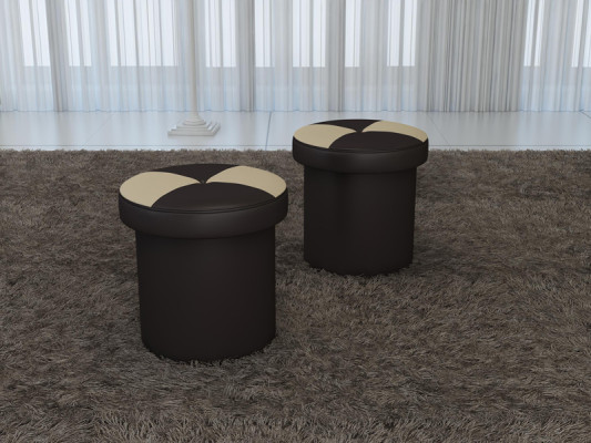 Design Pouf Poggiapiedi Pouf Pouf Sedia Chaise Imbottita FT008