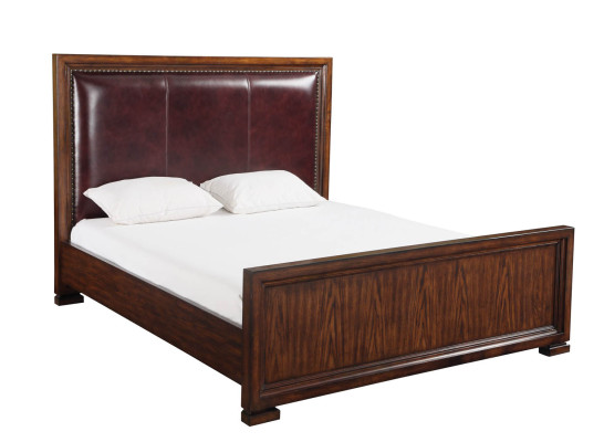 Set da camera da letto completo 4 pezzi Design Moderno Lusso Letto 2 comodini