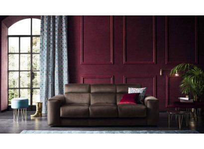 Mobili di lusso divano soggiorno divano a 3 posti moderno in legno massello stile italiano.