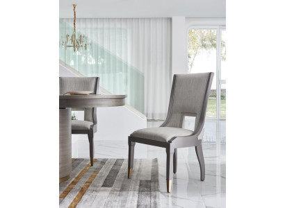 Set di sedie di design 6x, sedie di lusso con poggiaschiena, gruppo di cuscini per seduta, set di poltrone. Nuovo.