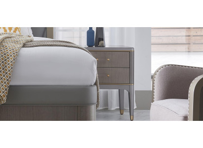 Letto 2x comodino 3 pezzi. Set camera da letto design moderno lusso gruppo.
