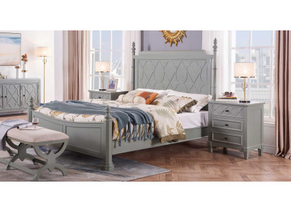 Classico letto 2x comodino 3 pezzi. Set camera da letto Letti di lusso nuovi 150x200 Nuovi