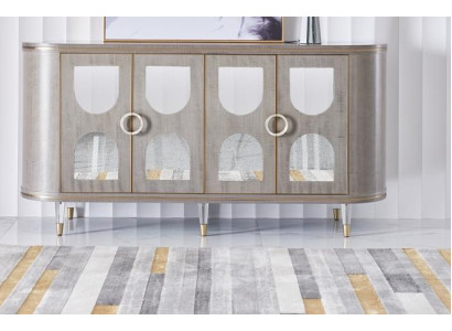 Mobili armadio di lusso Dubai hotel arredamento cassettone cassettiere sideboard.