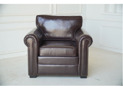 Design poltrona in pelle lusso divano televisivo 1 posto divano relax imbottito lounge nuovo