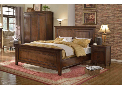 Letto di lusso Hotel Letti 180x200cm Camera da letto Design in legno Letto matrimoniale