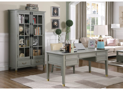 Sedia da ufficio, scrivania, tavolo in legno, sedia per scrivania, set di mobili per la stanza