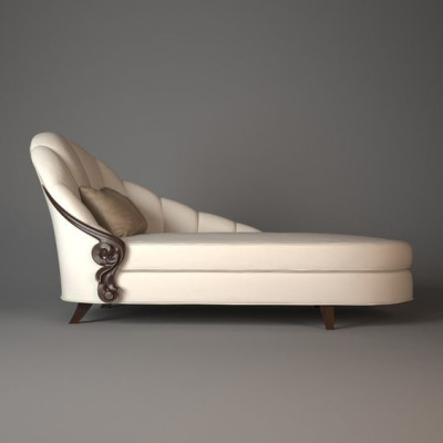 Chaiselongue Letto elegante Mobili italiani Sedie a sdraio in legno Mobili italiani