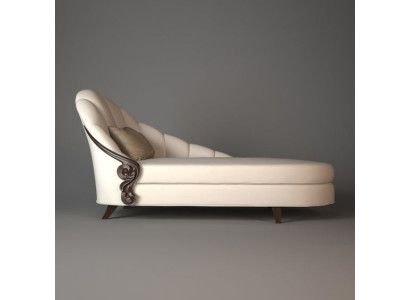 Chaiselongue Letto elegante Mobili italiani Sedie a sdraio in legno Mobili italiani