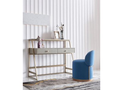 Tavolo da toeletta + sedia Tavolo da toeletta Tavolo cosmetico Specchio Cassettiera