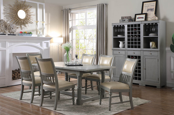 Mobili di lusso Tavolo da pranzo Sala da pranzo Soggiorno Tavolo Legno Design Tavoli