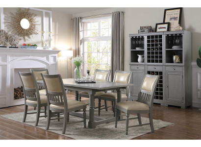 Mobili di lusso Tavolo da pranzo Sala da pranzo Soggiorno Tavolo Legno Design Tavoli