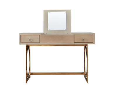 Tavolo da trucco del designer Consolle del tavolo cosmetico Specchio Comò Toeletta