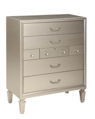 Mobili di lusso, comodini dorati, credenza, armadietto in legno, soggiorno