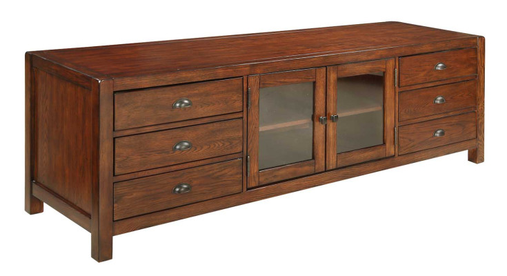Mobile TV cassettiera comò in legno basso libreria da 196 cm soggiorno