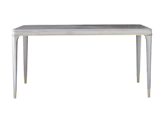 Mobili di lusso Tavolo da pranzo Tavolo da pranzo Sala da pranzo Soggiorno Legno Acciaio inossidabile Design