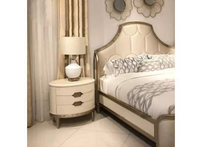 Tavolo notturno Console vicino al letto Design camera da letto Legno Tavoli Console