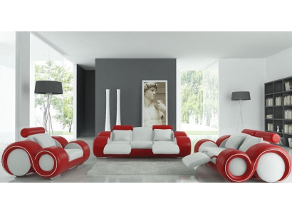 Design brevettato Salotto completo Divano divano Set da salotto BERLINO