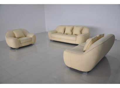 Divano ad angolo XXL Sala da soggiorno Design Moderno Set di divani 3+2+1 F3013