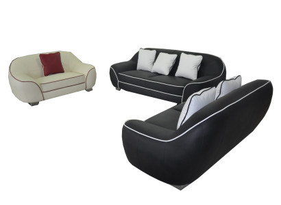 Divano ad angolo XXL Sala da soggiorno Design Moderno Set di divani 3+2+1 F3013