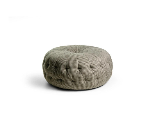 Soggiorno Arredamento Design Poggiapiedi Imbottito Tessuto Poggiapiedi Nuovo