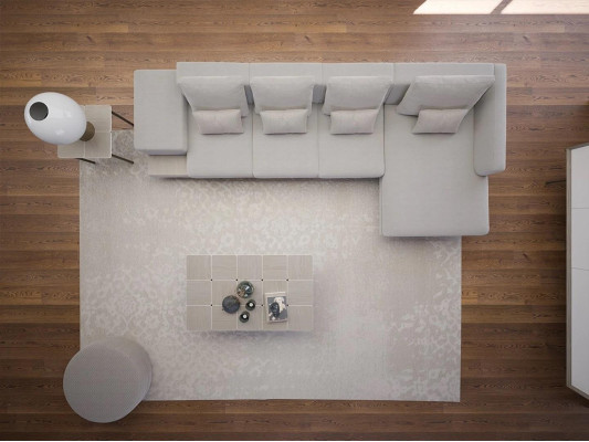 Set da salotto di lusso 3 pezzi divano ad angolo a forma di L Nuovo tavolino da salotto con tavolino in legno