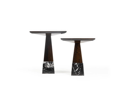 Marrone 2x Set di tavolini da salotto completi Tavolino Tavolino