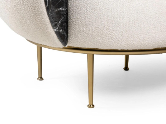 Design poltrona soggiorno Divano di lusso Nuovo tappezzeria Moderna Tessuto Nuovi mobili imbottiti