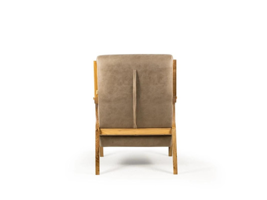 Design Grigio Poltrona Salotto Imbottita Pelle di lusso Sedile Mobile
