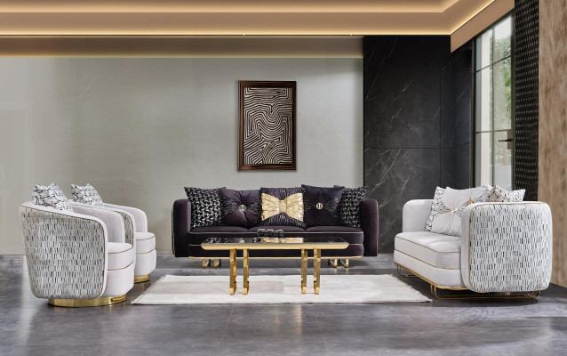 Tavolino laterale premium in stile italiano Tavolino da salotto in stile italiano