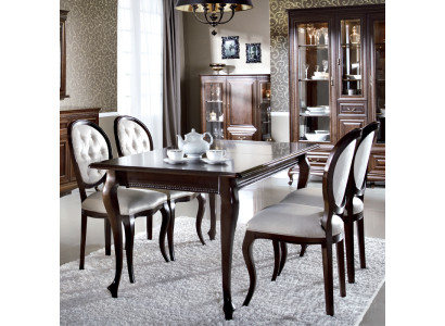Sedie Sedia da pranzo Sedia di lusso Poltrona Chesterfield Mobili Sedia in legno