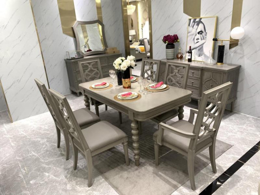 Garnitura In Legno Set Di Mobili Set Da Pranzo Pranzo Set 6 Sedie Set Sedie Nuove