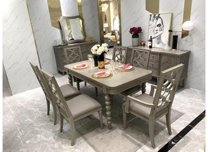 Garnitura In Legno Set Di Mobili Set Da Pranzo Pranzo Set 6 Sedie Set Sedie Nuove