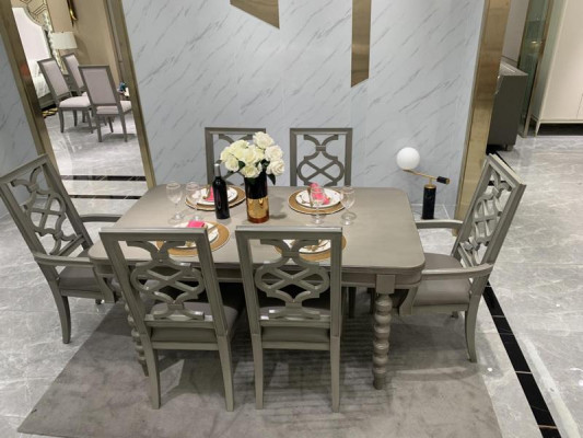 Garnitura In Legno Set Di Mobili Set Da Pranzo Pranzo Set 6 Sedie Set Sedie Nuove