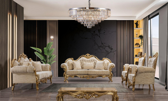 Set di sedute per divano 3311 Design Divano Cuscino Divano Divani Classici di Lusso