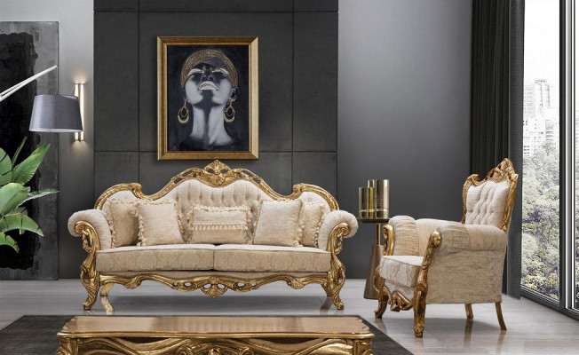 Set di sedute per divano 3311 Design Divano Cuscino Divano Divani Classici di Lusso