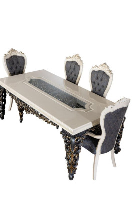 Classico poltrona Chesterfield da trono, sedia da pranzo di design lusso, singolo_posto.