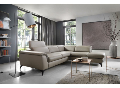 Soggiorno Design Divano ad angolo in tessuto velluto Nuovi Divani a L Divano Divano Imbottito