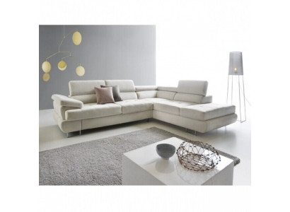 Set multifunzionale composto da tessuto divano angolare divano da soggiorno ad angolo.