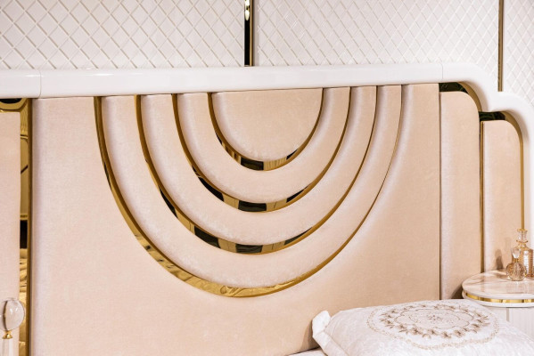 Moderno set camera da letto letto + 2 comodini design mobili 3 pezzi. Nuovo