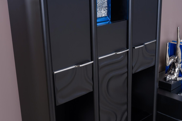 Mobile tv in legno moderno con scaffale, stile e mobile tv in stile moderno per soggiorno.