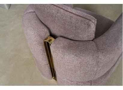 Sedia da design, poltrona di lusso, poltrona relax in tessuto, poltrona da club lounge moderno di lusso.