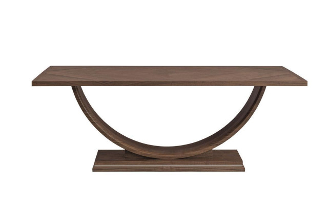 Set da sala da pranzo 6 sedie Tavolo da pranzo Madia Set Specchio Sala da pranzo Designer Nuovo