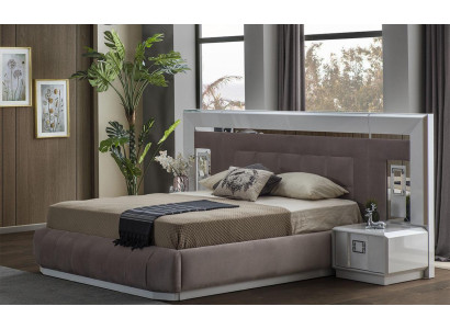 Set da camera da letto di lusso Completo di letto 2 comodini Moderni Mobili 3 pezzi Nuovo