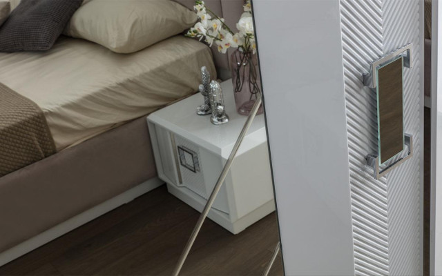 Armadio da camera da letto di design lusso moderno, nuovo mobile