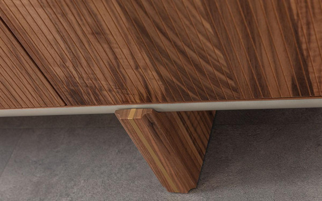 Contenitore armadio lucido mobile legno di lusso comò credenza con specchio di lusso nuovo