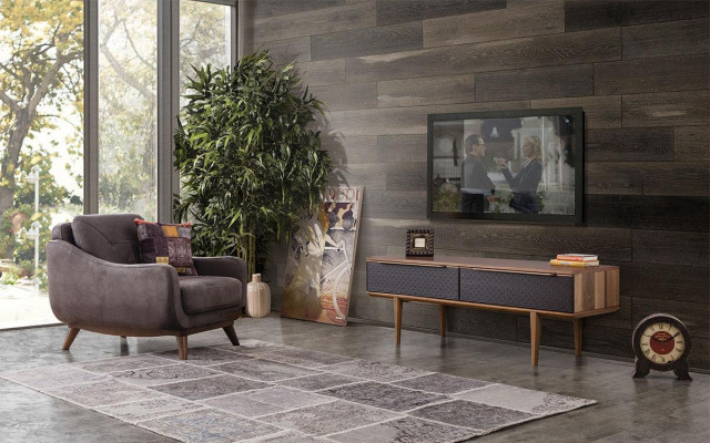 Mobile porta TV credenza da soggiorno in legno design arredamento mobile base TV nuovo.