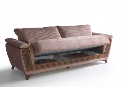 Set divano 3+1 posti poltrona Moderno Relax Arredo Divano letto